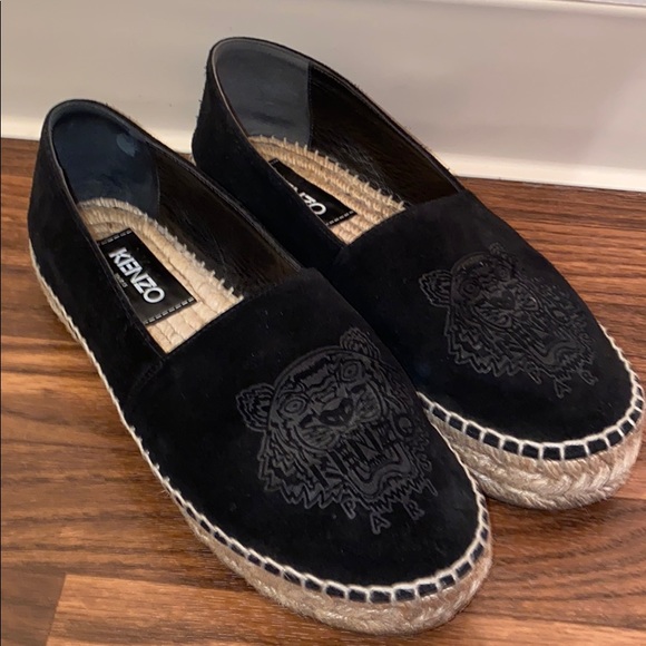 kenzo platform espadrilles